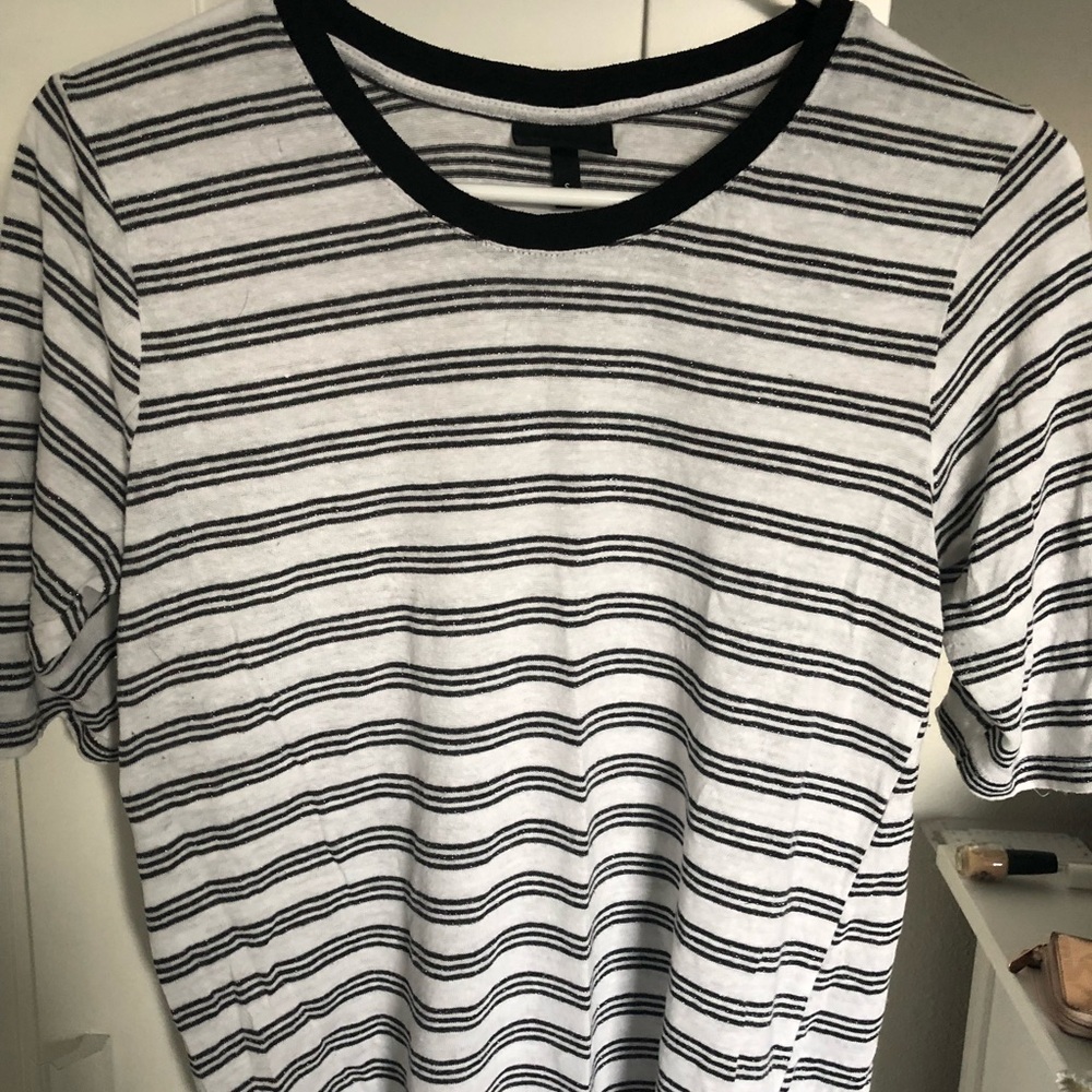 WHO WHAT WEAR STRIPE TEE